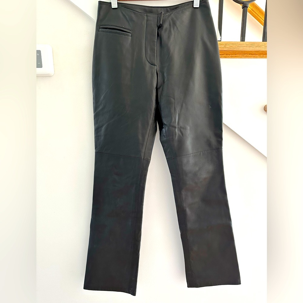 Italian Lamb Leather pants - 0